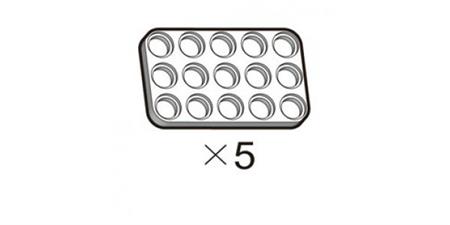Plato rectangular SPD-3b5
